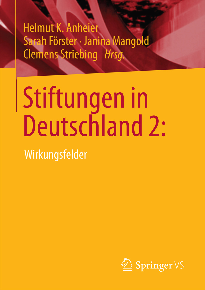 Anheier, Helmut K. - Stiftungen in Deutschland 2:, ebook