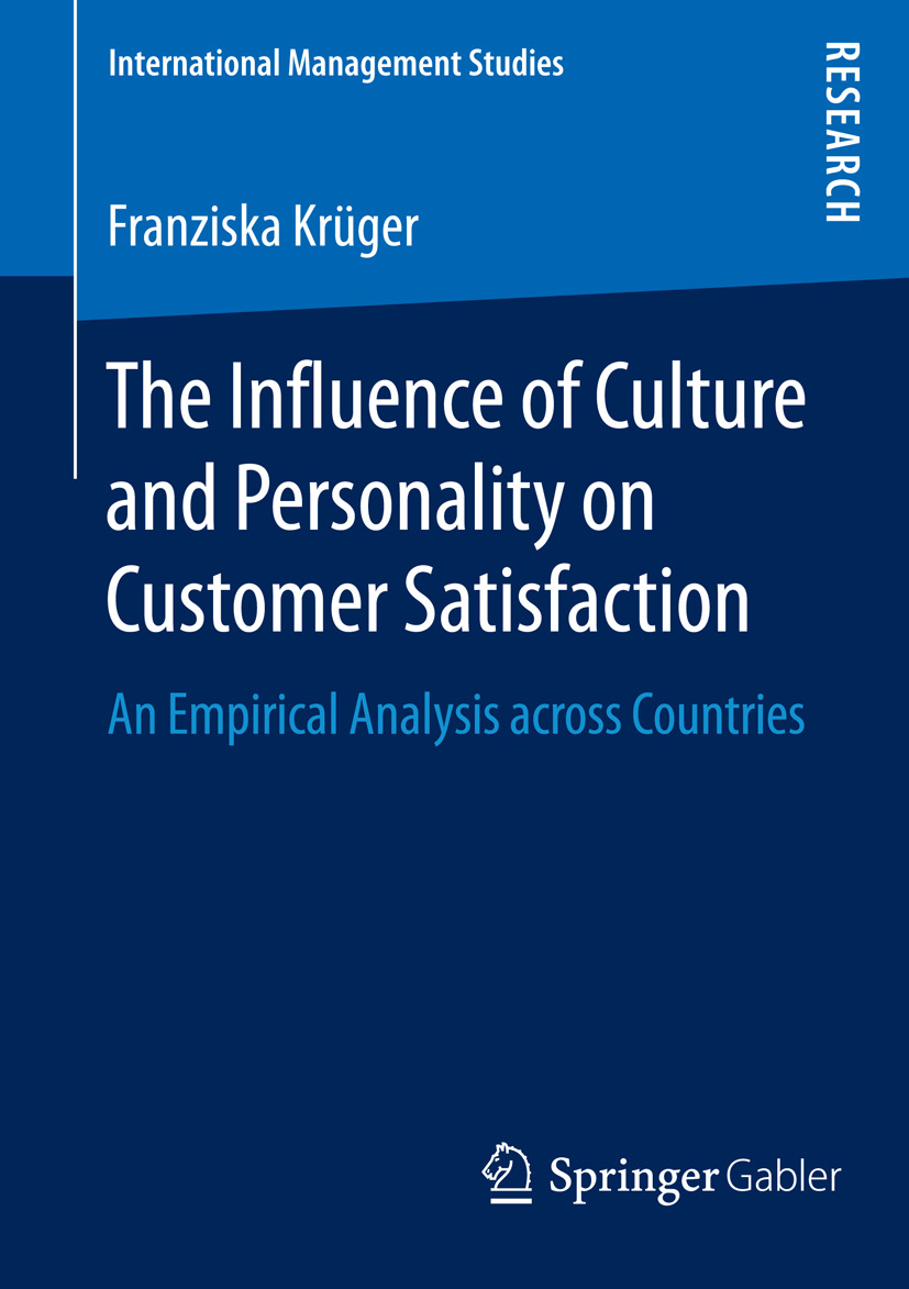 Krüger, Franziska - The Influence of Culture and Personality on Customer Satisfaction, ebook