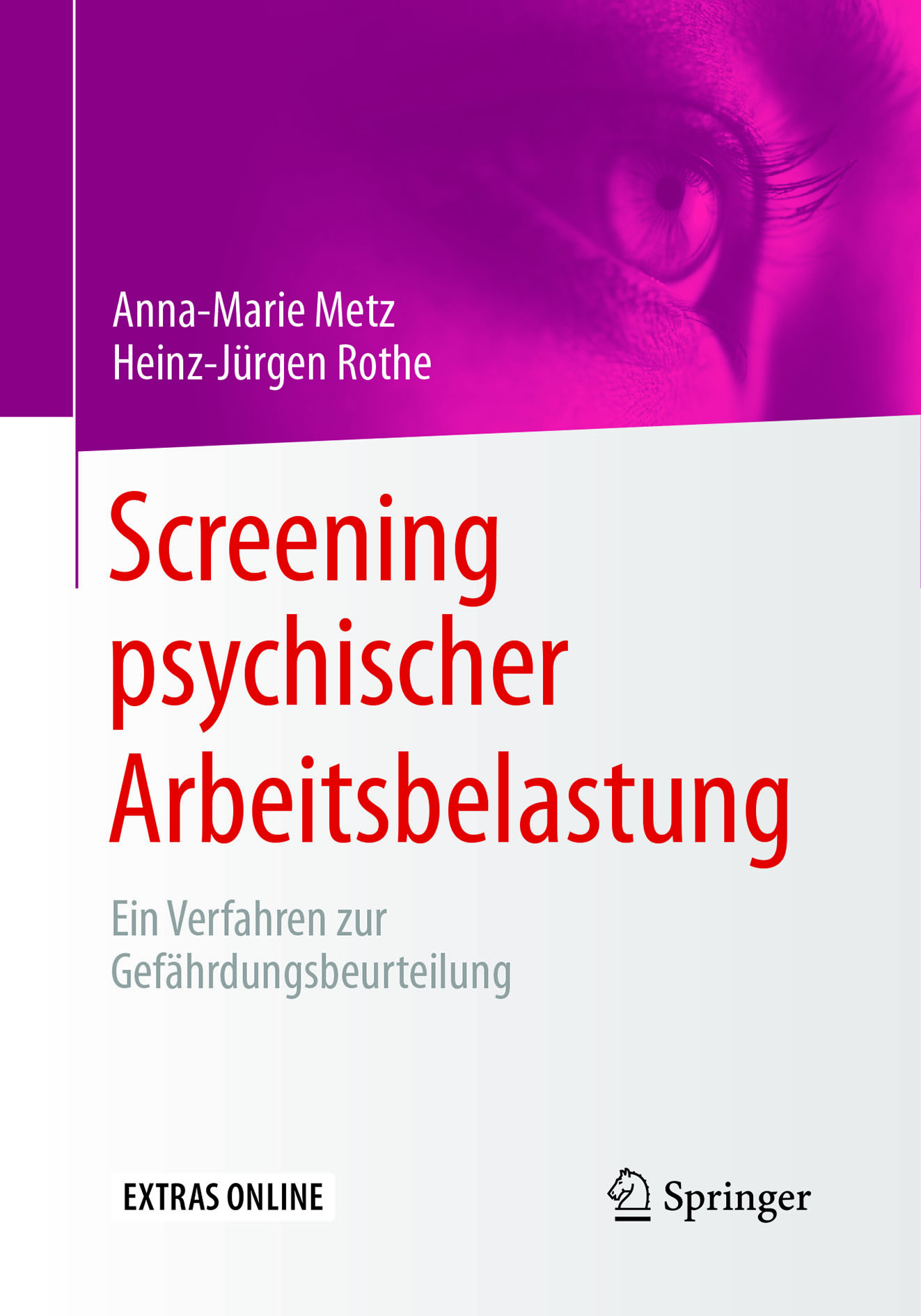 Metz, Anna-Marie - Screening psychischer Arbeitsbelastung, e-kirja
