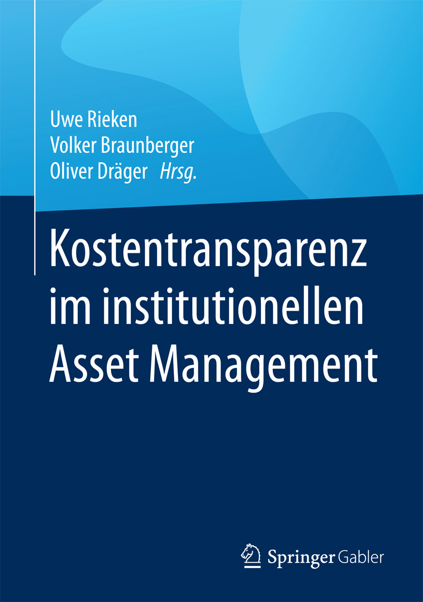 Braunberger, Volker - Kostentransparenz im institutionellen Asset Management, ebook