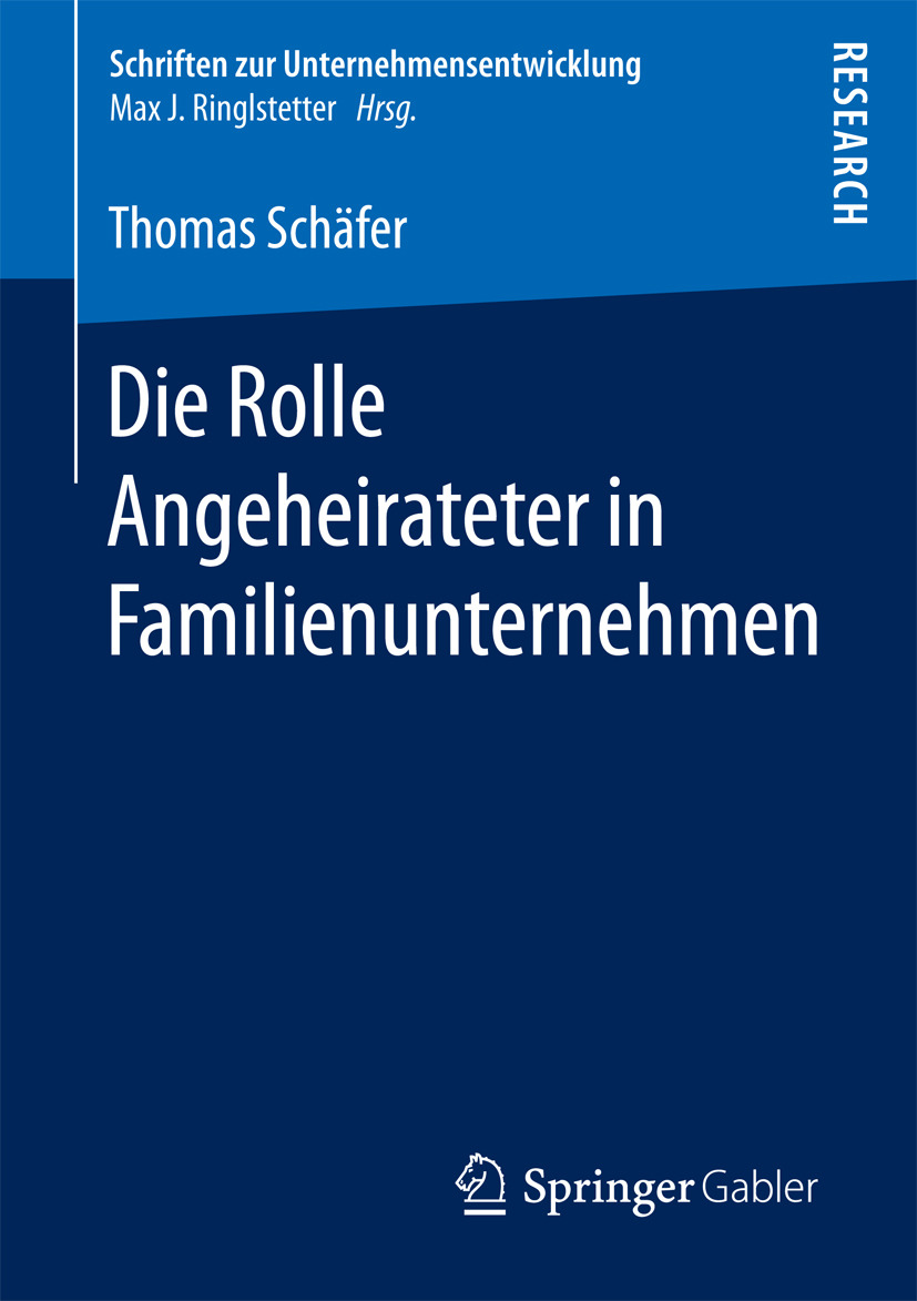 Schäfer, Thomas - Die Rolle Angeheirateter in Familienunternehmen, ebook