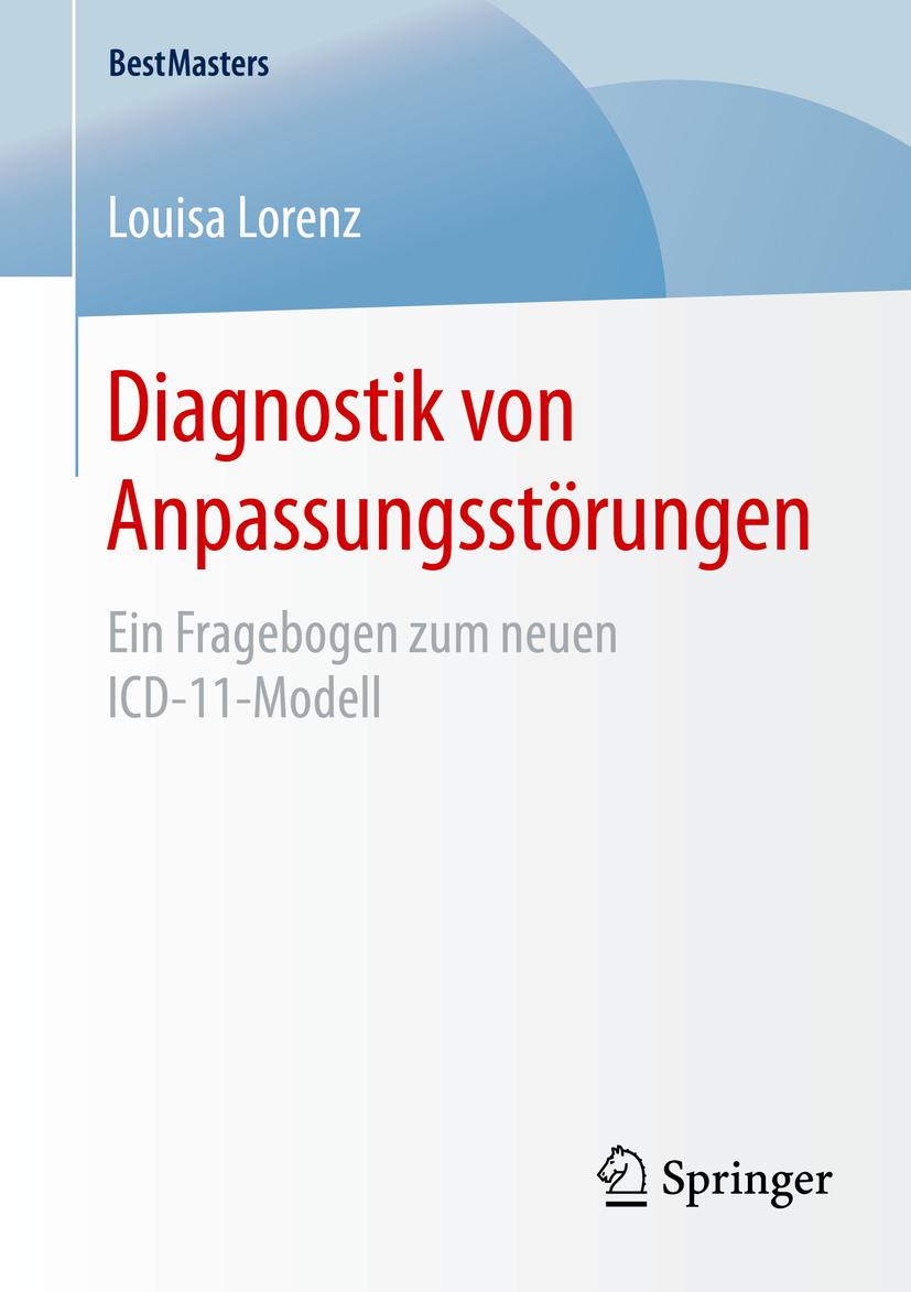 Lorenz, Louisa - Diagnostik von Anpassungsstörungen, ebook
