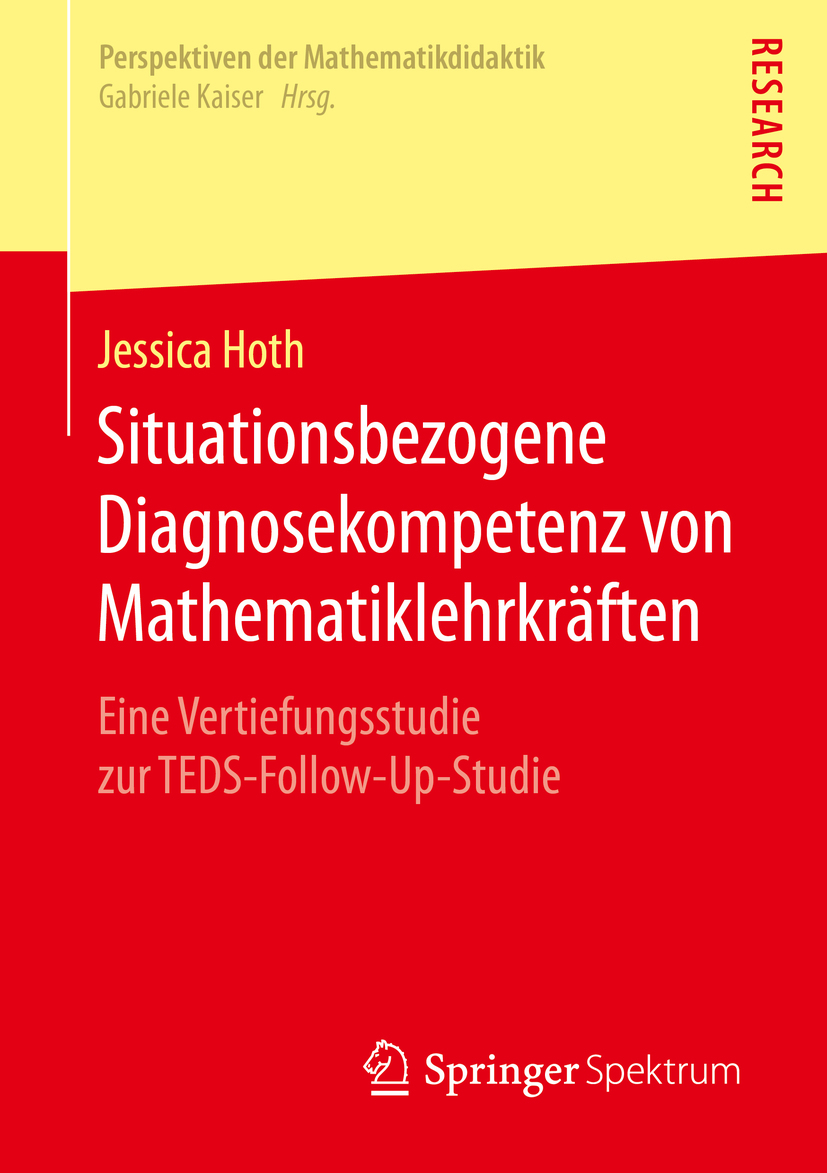 Hoth, Jessica - Situationsbezogene Diagnosekompetenz von Mathematiklehrkräften, ebook