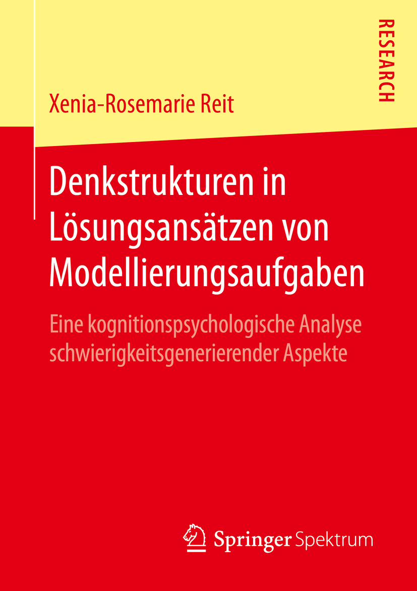 Reit, Xenia-Rosemarie - Denkstrukturen in Lösungsansätzen von Modellierungsaufgaben, e-kirja