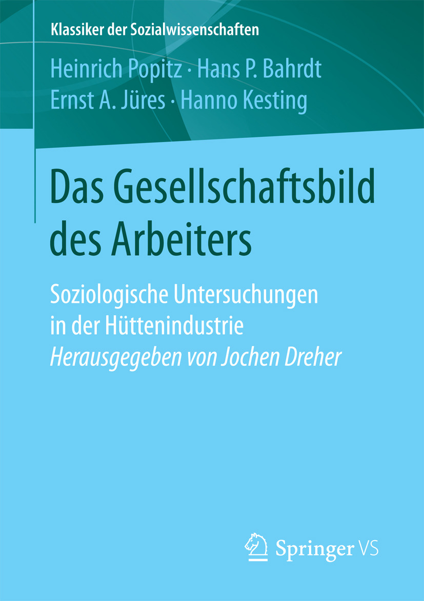 Bahrdt, Hans P. - Das Gesellschaftsbild des Arbeiters, ebook