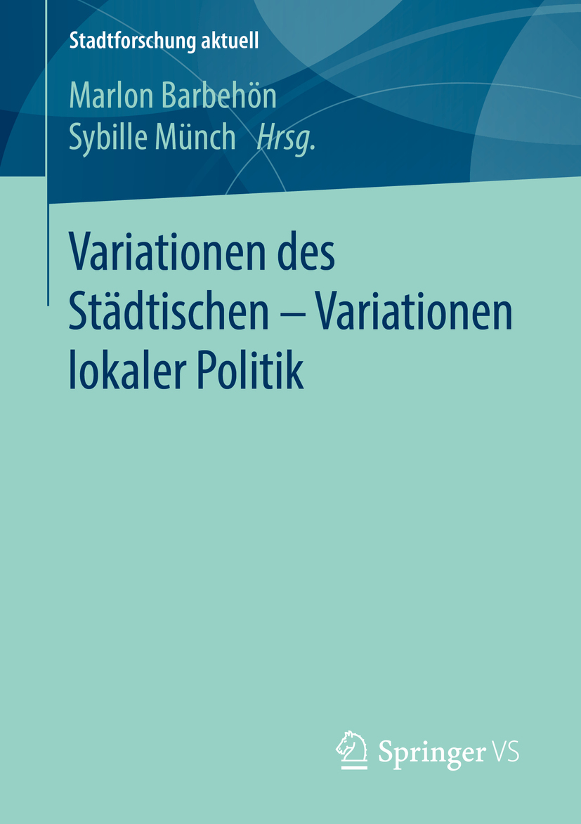 Barbehön, Marlon - Variationen des Städtischen – Variationen lokaler Politik, e-kirja