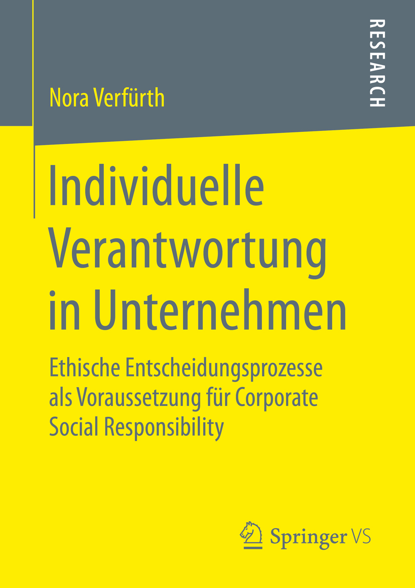 Verfürth, Nora - Individuelle Verantwortung in Unternehmen, ebook