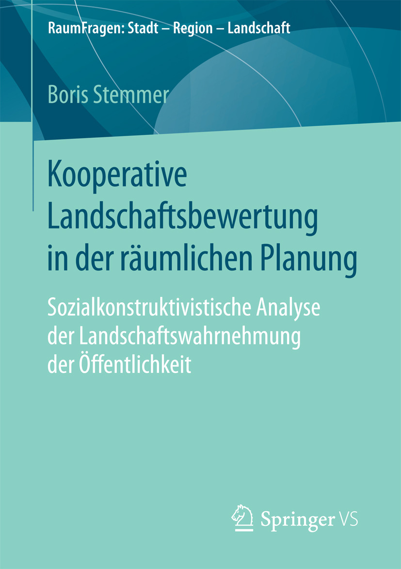 Stemmer, Boris - Kooperative Landschaftsbewertung in der räumlichen Planung, e-bok