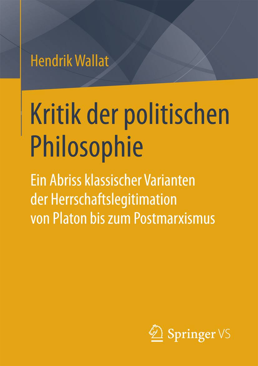 Wallat, Hendrik - Kritik der politischen Philosophie, ebook