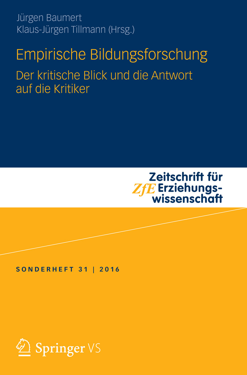 Baumert, Jürgen - Empirische Bildungsforschung, ebook
