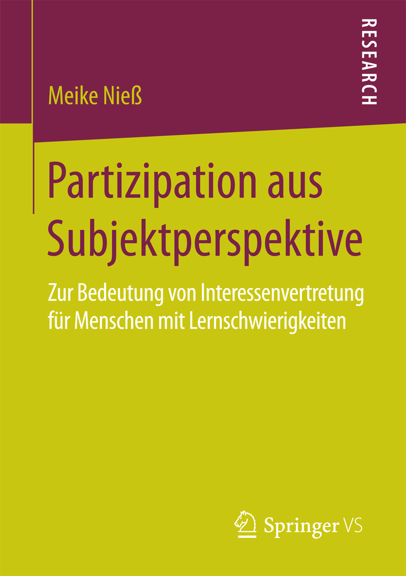 Nieß, Meike - Partizipation aus Subjektperspektive, ebook