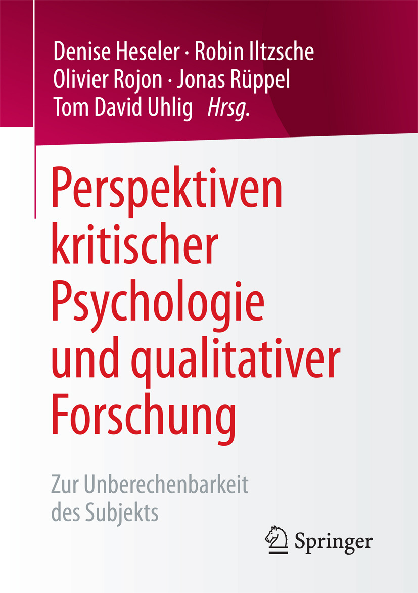 Heseler, Denise - Perspektiven kritischer Psychologie und qualitativer Forschung, e-bok