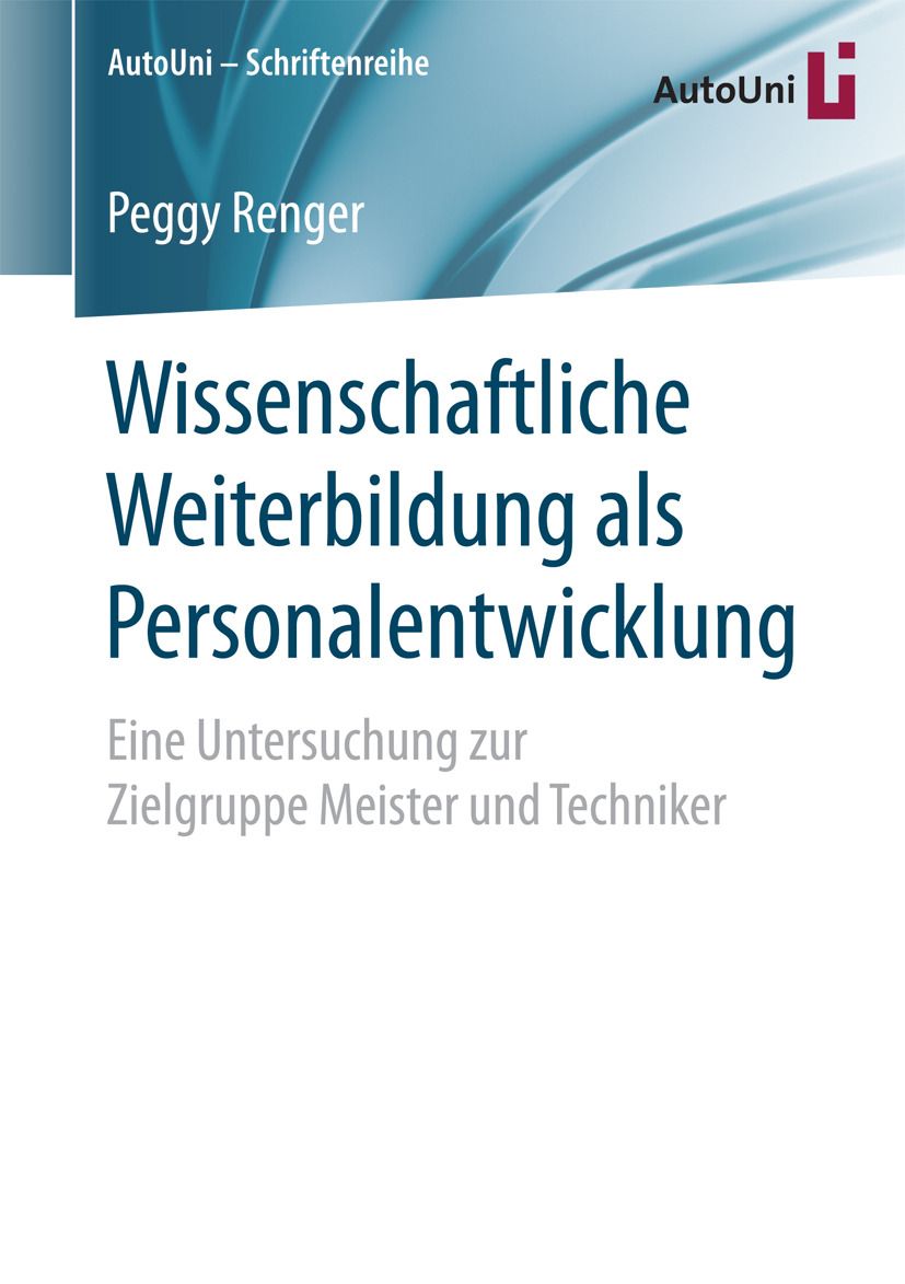 Renger, Peggy - Wissenschaftliche Weiterbildung als Personalentwicklung, ebook