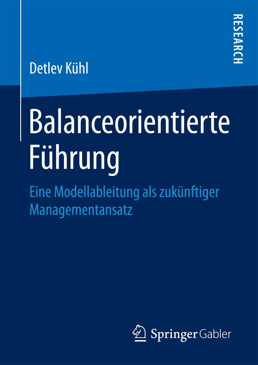 Kühl, Detlev - Balanceorientierte Führung, ebook