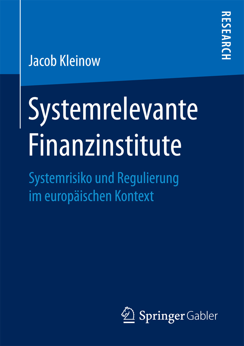Kleinow, Jacob - Systemrelevante Finanzinstitute, e-kirja