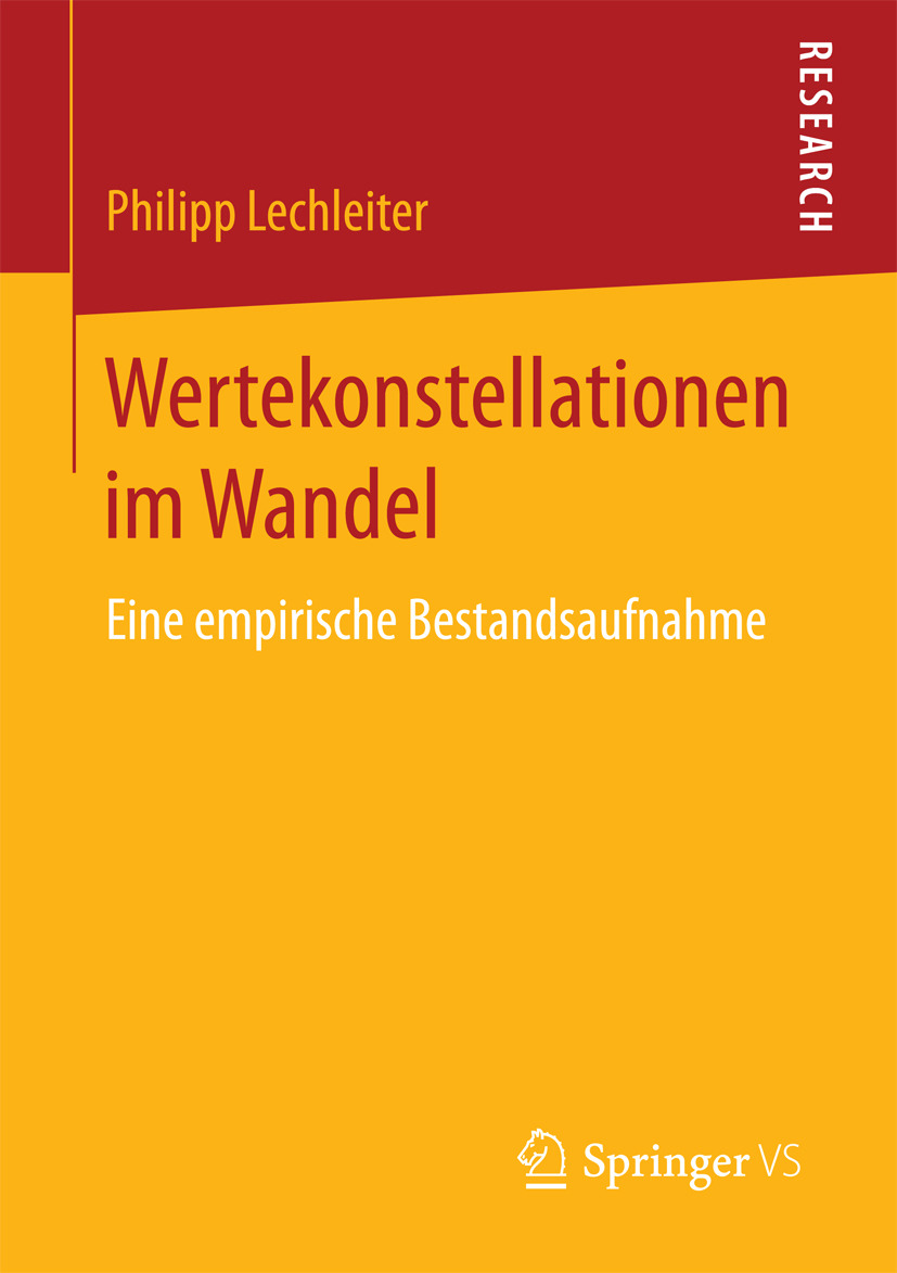 Lechleiter, Philipp - Wertekonstellationen im Wandel, ebook