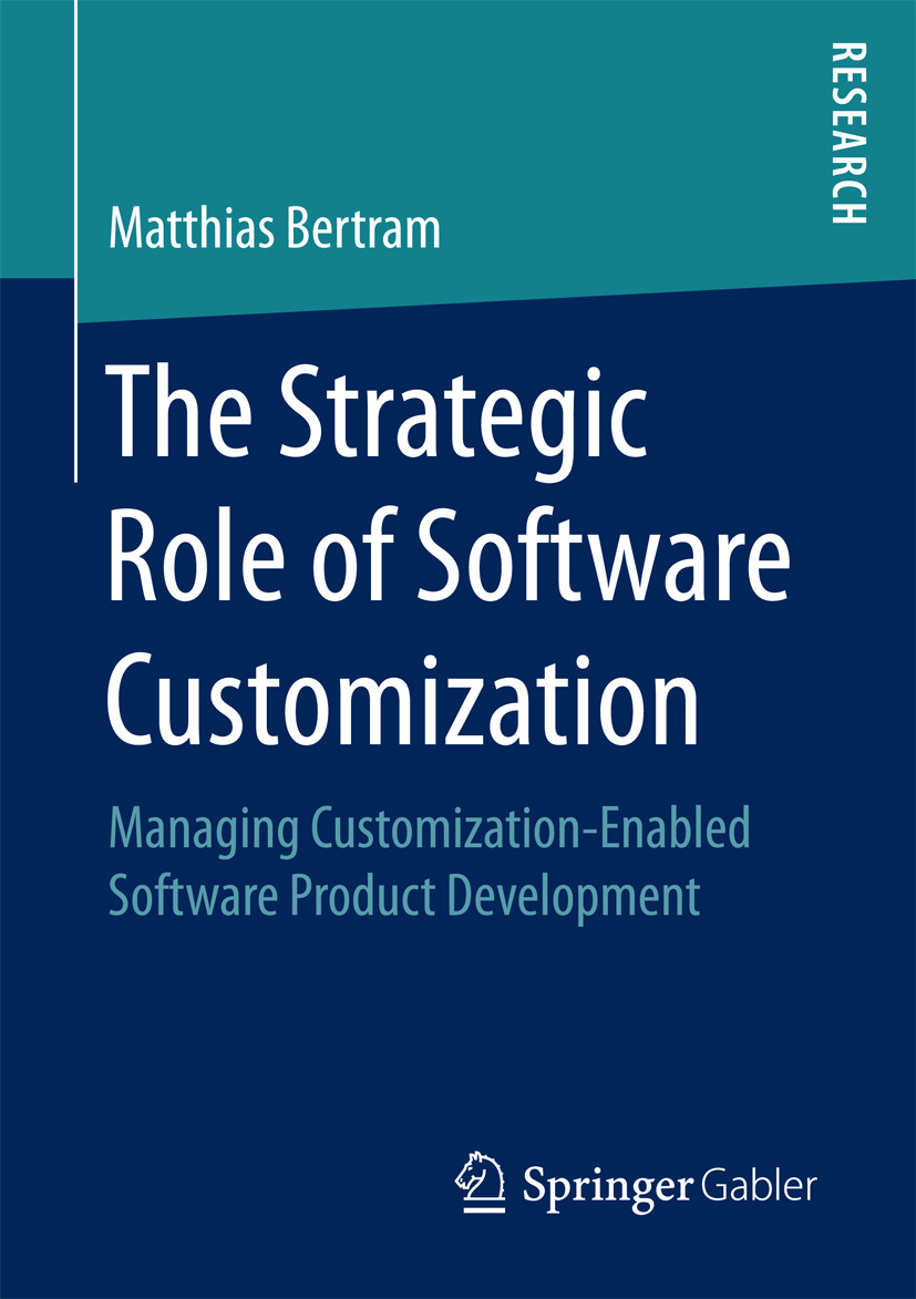 Bertram, Matthias - The Strategic Role of Software Customization, ebook