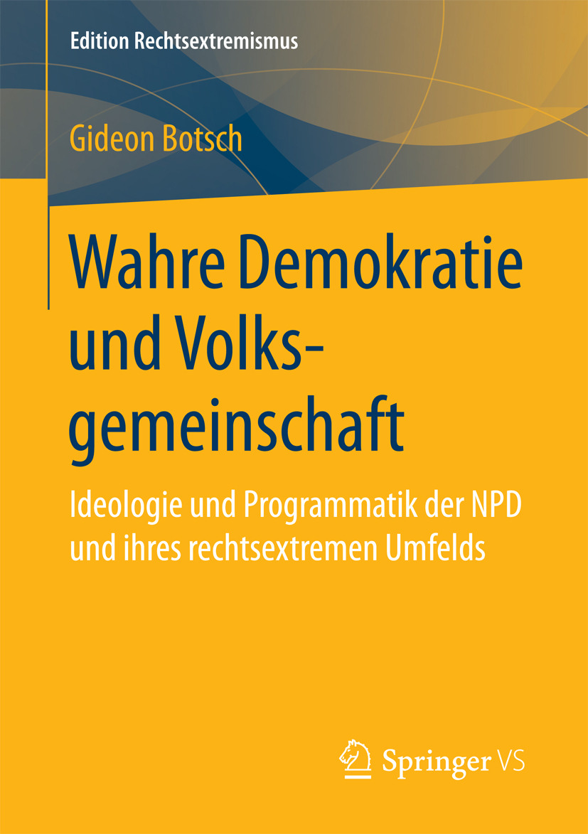 Botsch, Gideon - Wahre Demokratie und Volksgemeinschaft, ebook