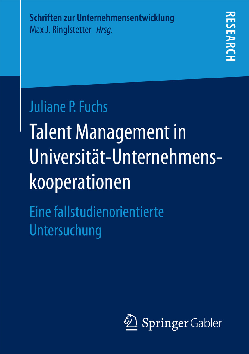 Fuchs, Juliane P. - Talent Management in Universität-Unternehmenskooperationen, ebook