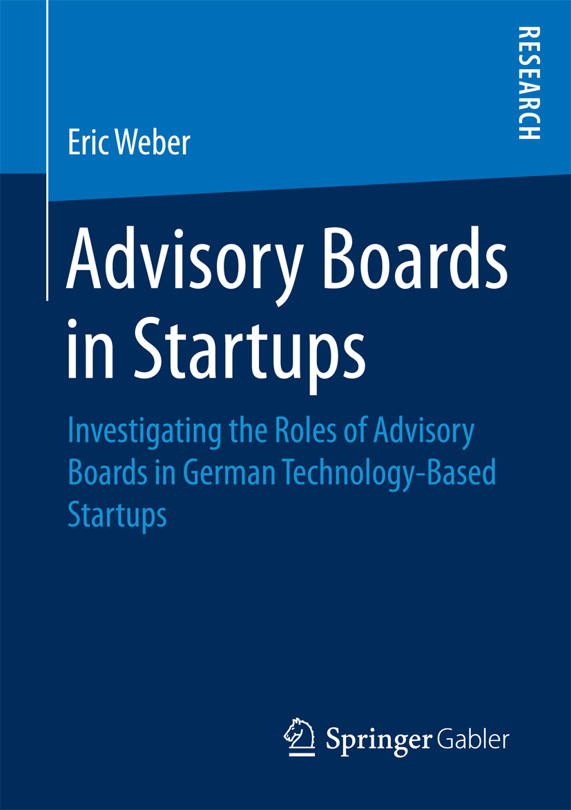 Weber, Eric - Advisory Boards in Startups, ebook