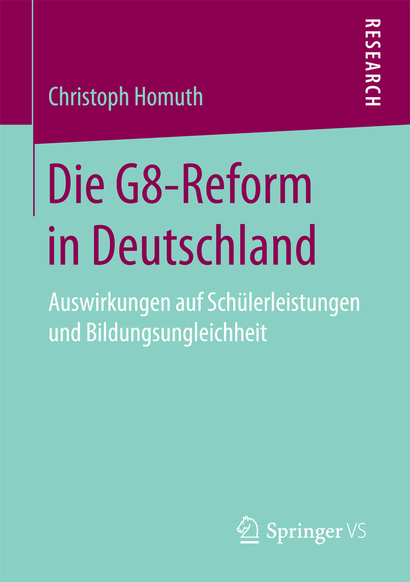 Homuth, Christoph - Die G8-Reform in Deutschland, ebook