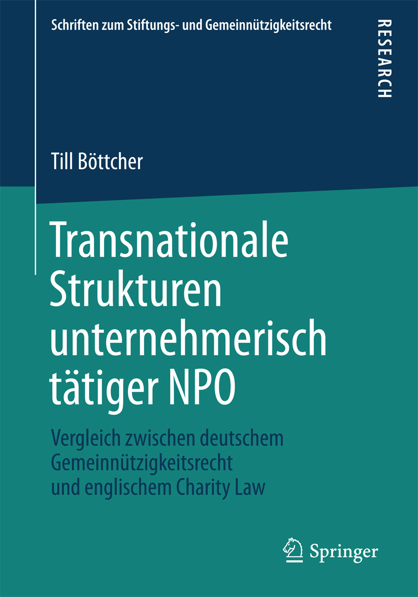 Böttcher, Till - Transnationale Strukturen unternehmerisch tätiger NPO, ebook