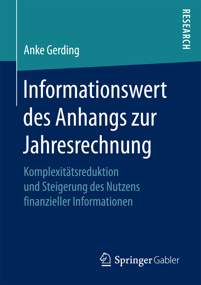 Gerding, Anke - Informationswert des Anhangs zur Jahresrechnung, ebook