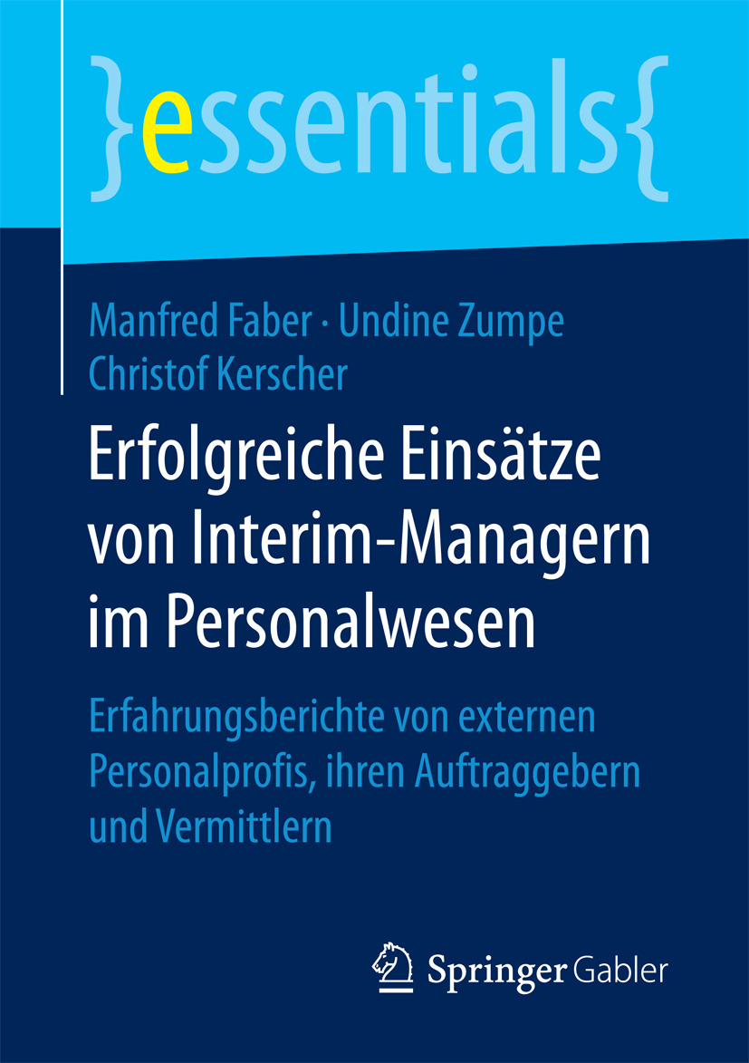 Faber, Manfred - Erfolgreiche Einsätze von Interim-Managern im Personalwesen, ebook