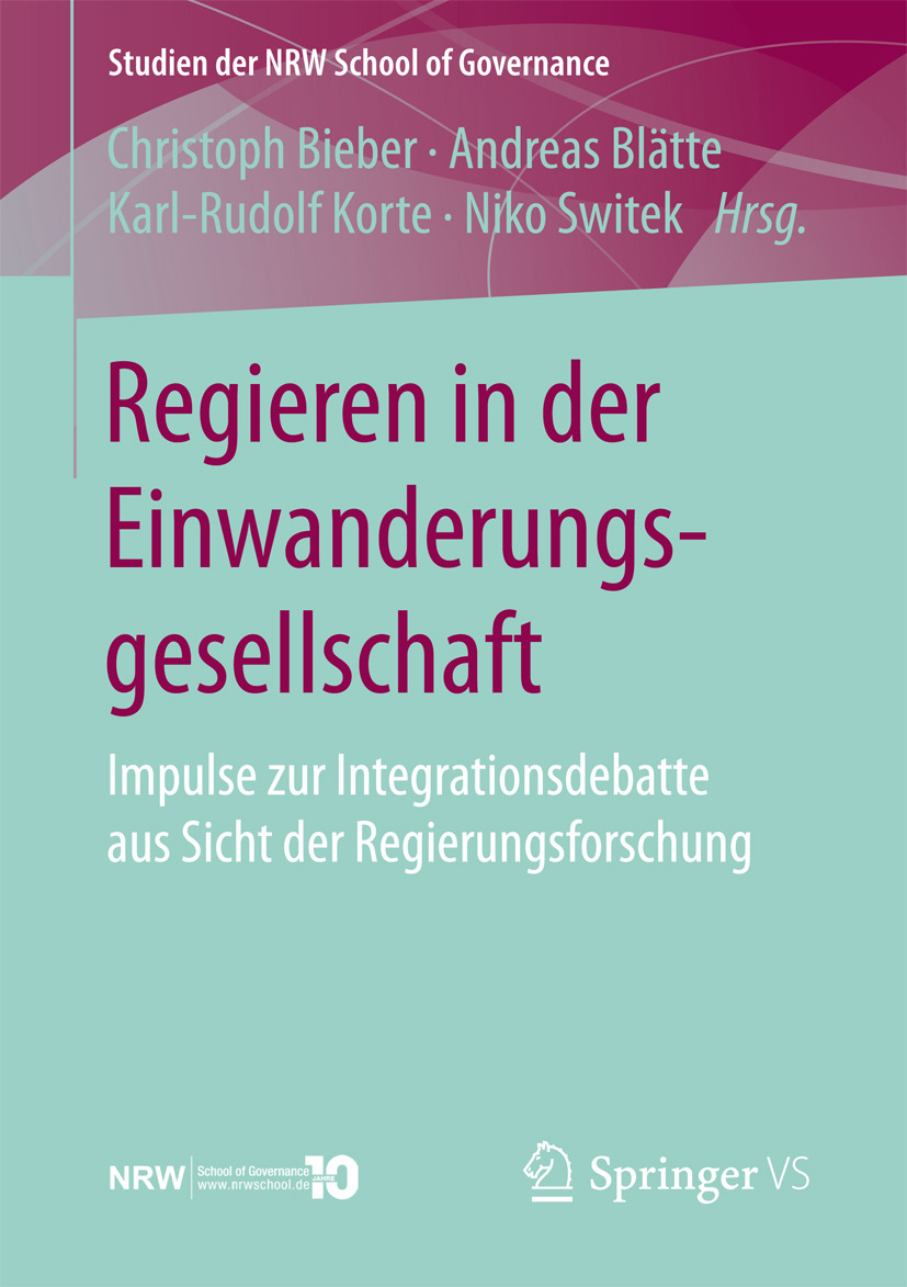 Bieber, Christoph - Regieren in der Einwanderungsgesellschaft, e-bok