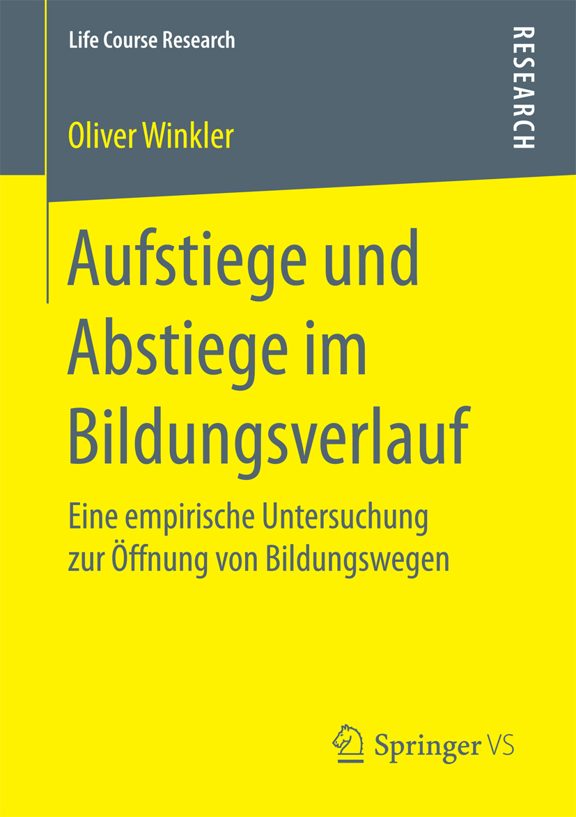 Winkler, Oliver - Aufstiege und Abstiege im Bildungsverlauf, e-kirja