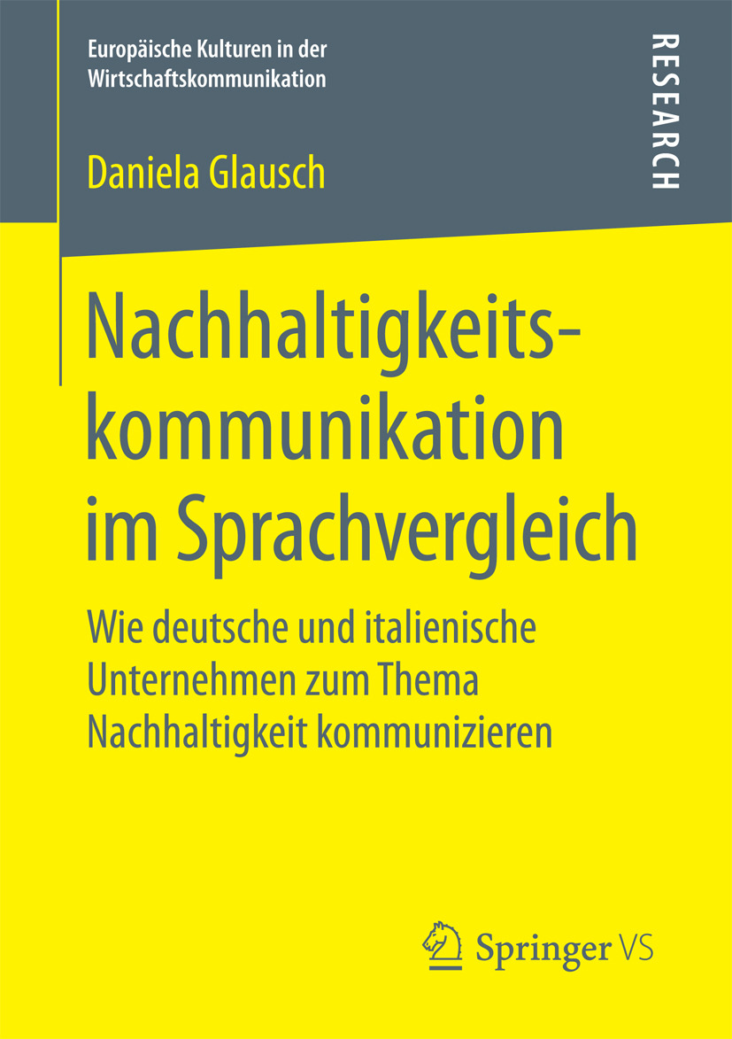 Glausch, Daniela - Nachhaltigkeitskommunikation im Sprachvergleich, ebook