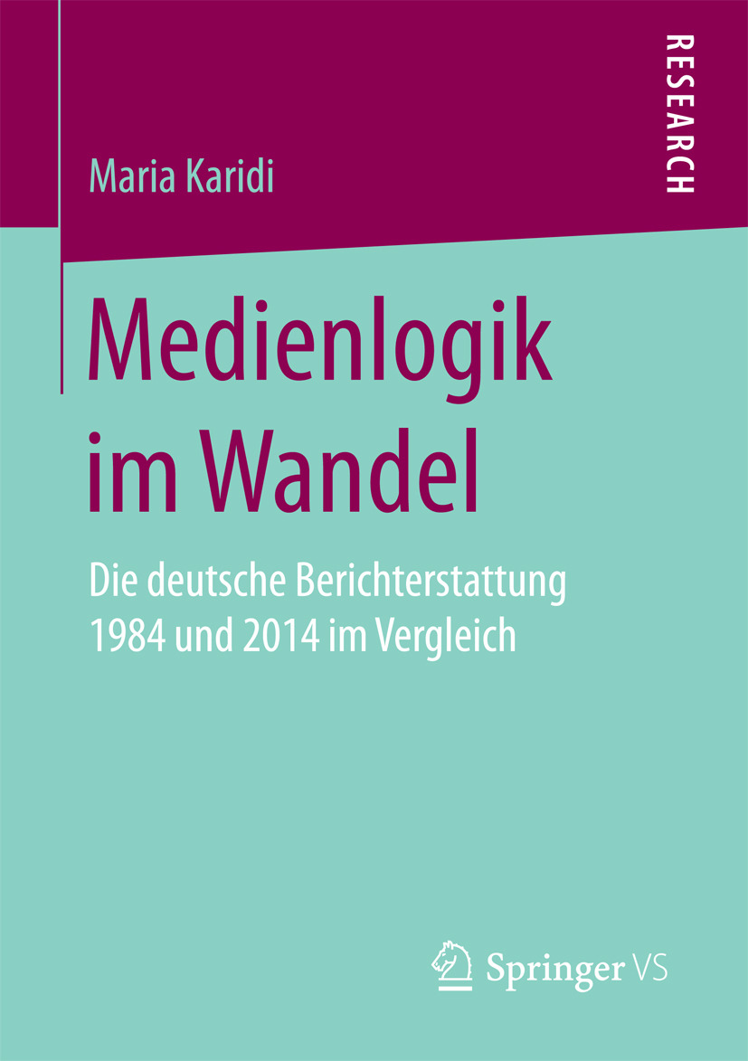 Karidi, Maria - Medienlogik im Wandel, ebook