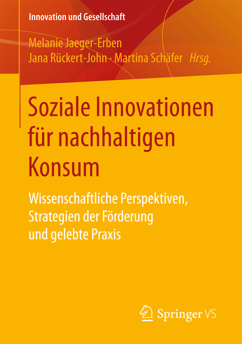 Jaeger-Erben, Melanie - Soziale Innovationen für nachhaltigen Konsum, e-bok