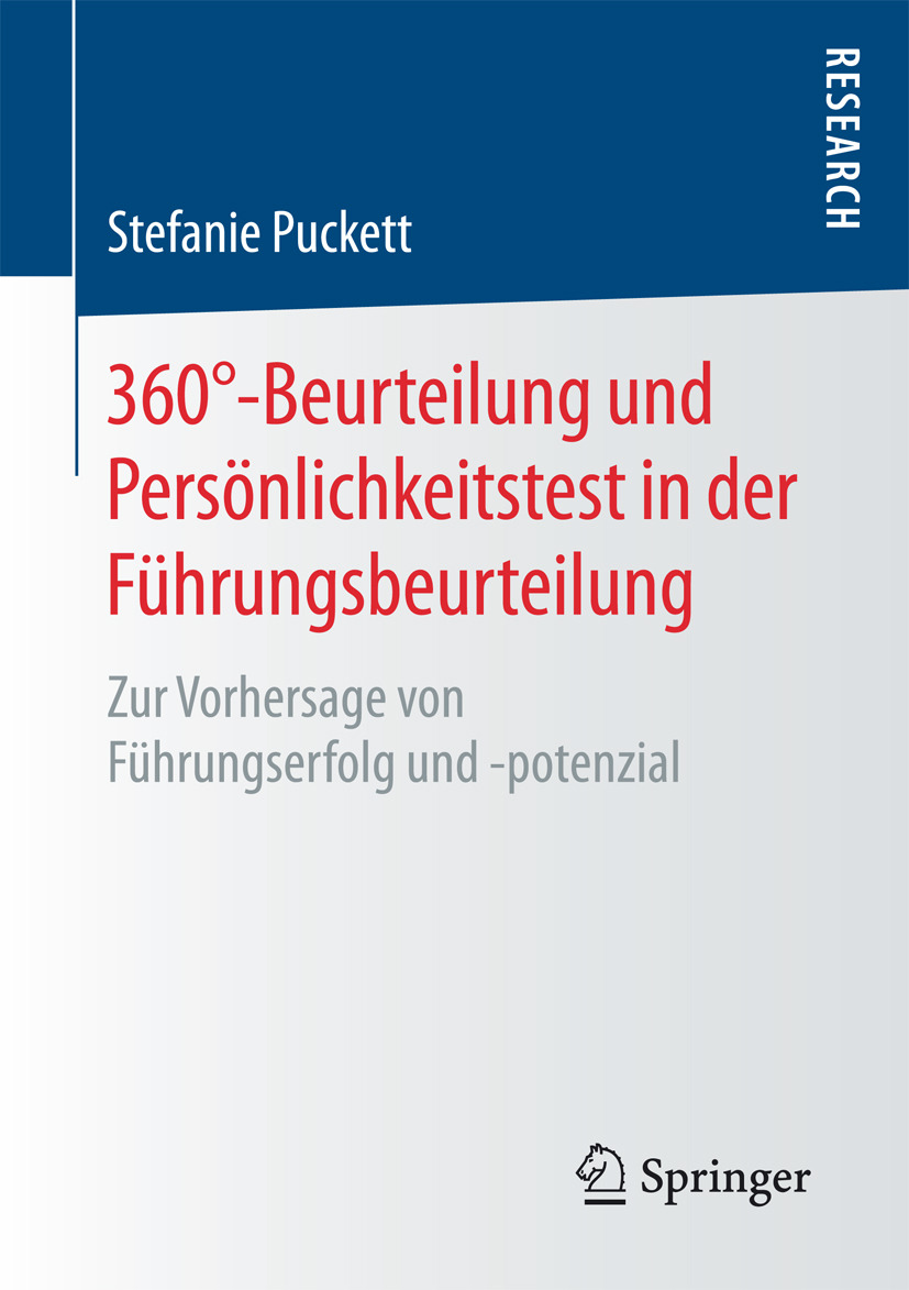 Puckett, Stefanie - 360°-Beurteilung und Persönlichkeitstest in der Führungsbeurteilung, ebook