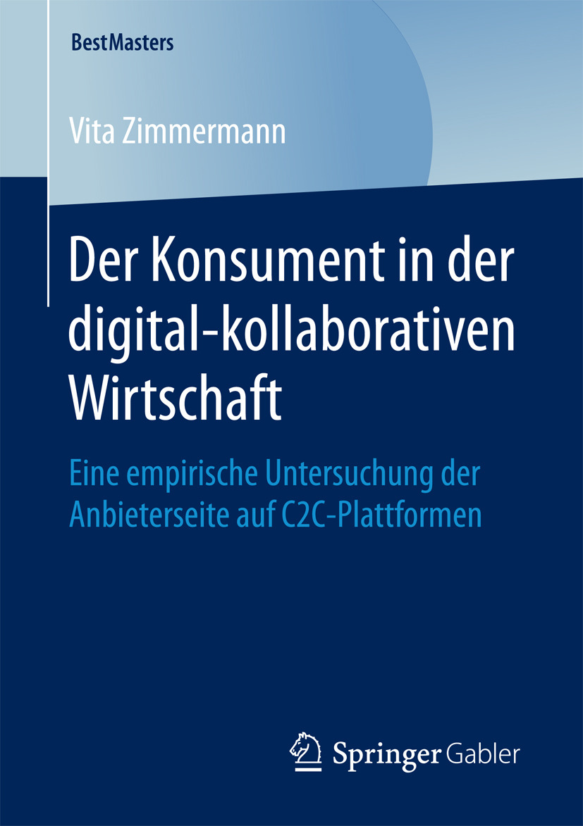 Zimmermann, Vita - Der Konsument in der digital-kollaborativen Wirtschaft, ebook