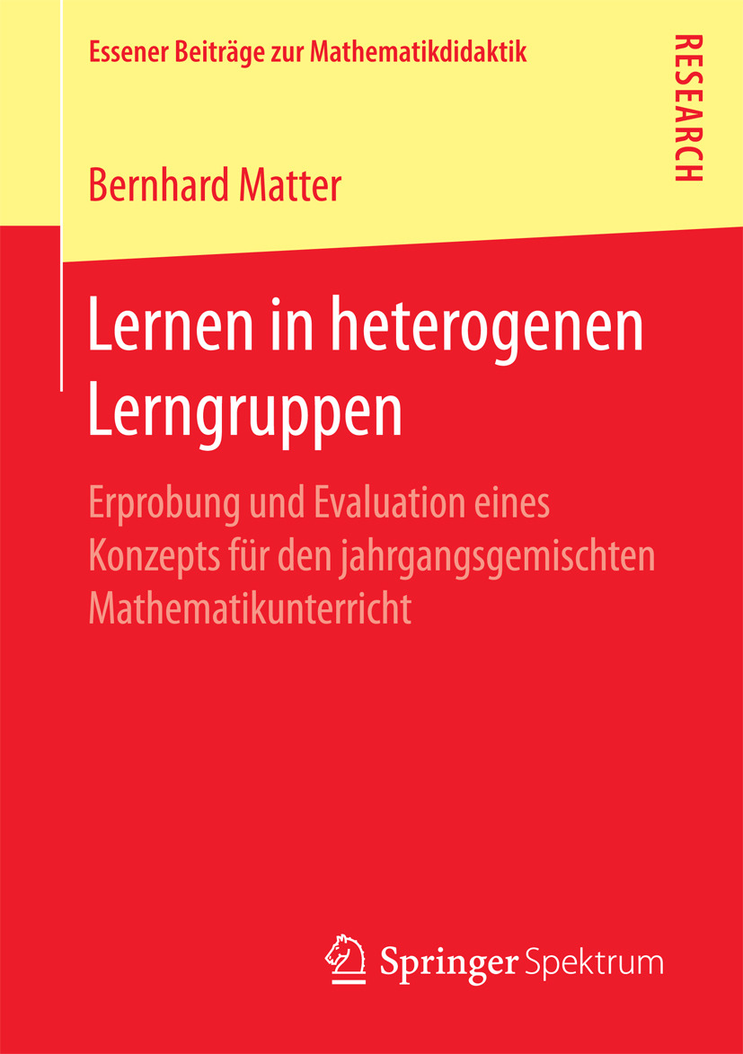 Matter, Bernhard - Lernen in heterogenen Lerngruppen, e-bok