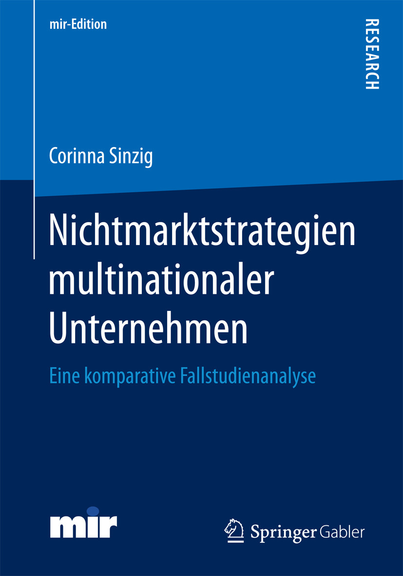 Sinzig, Corinna - Nichtmarktstrategien multinationaler Unternehmen, ebook