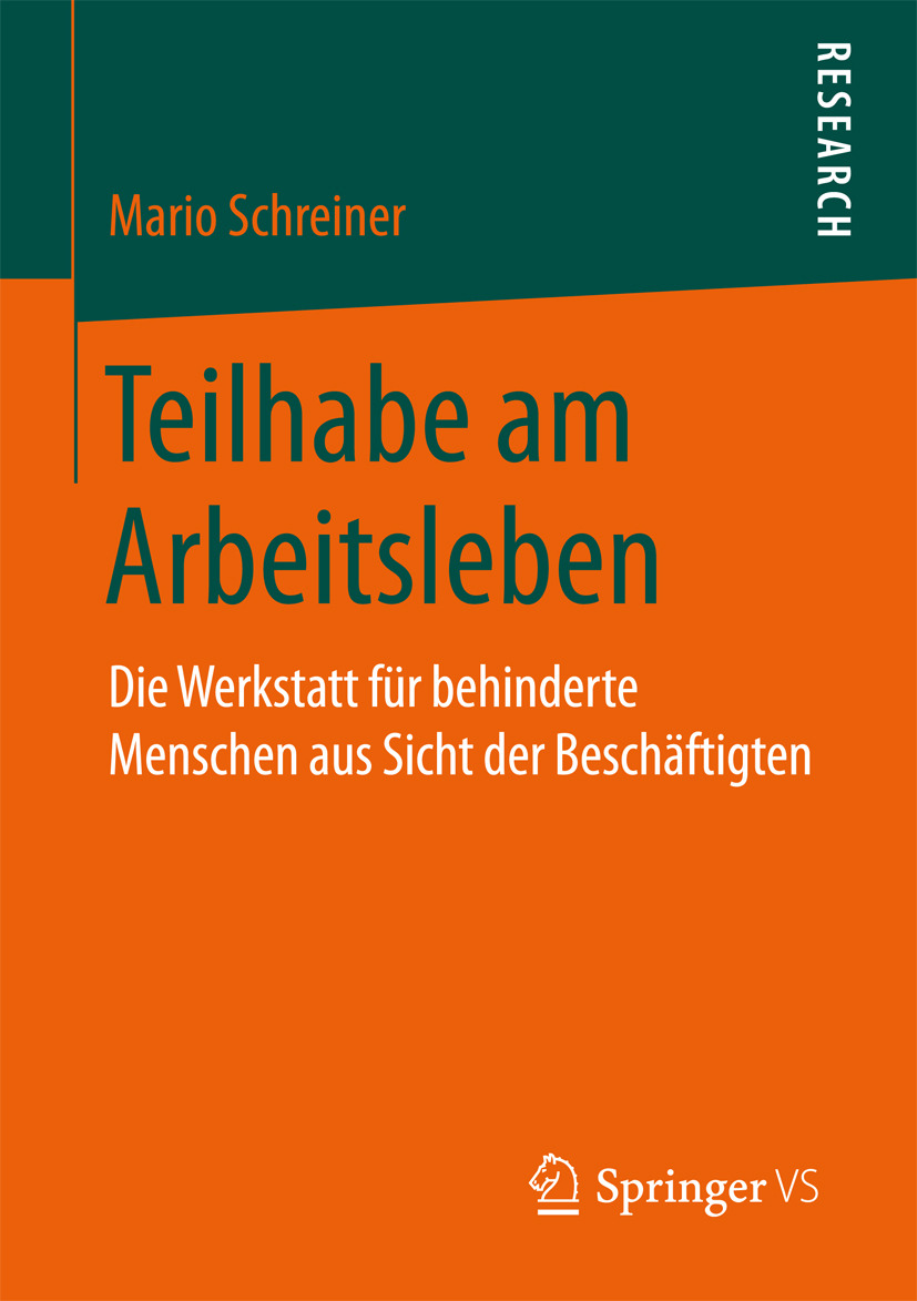 Schreiner, Mario - Teilhabe am Arbeitsleben, ebook