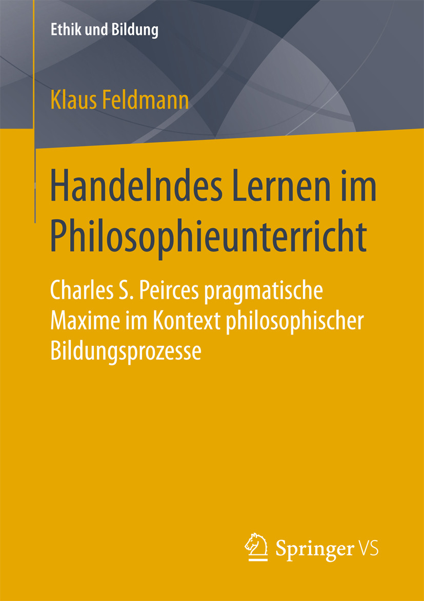 Feldmann, Klaus - Handelndes Lernen im Philosophieunterricht, e-kirja