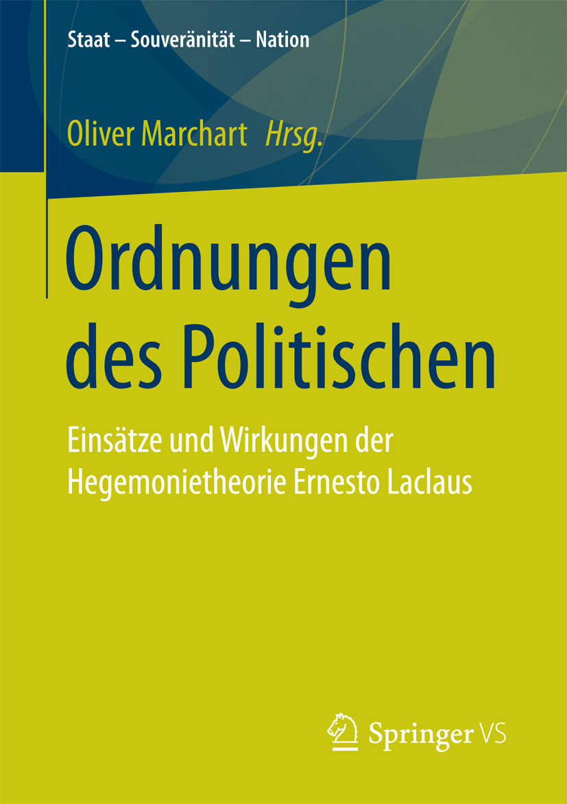 Marchart, Oliver - Ordnungen des Politischen, ebook