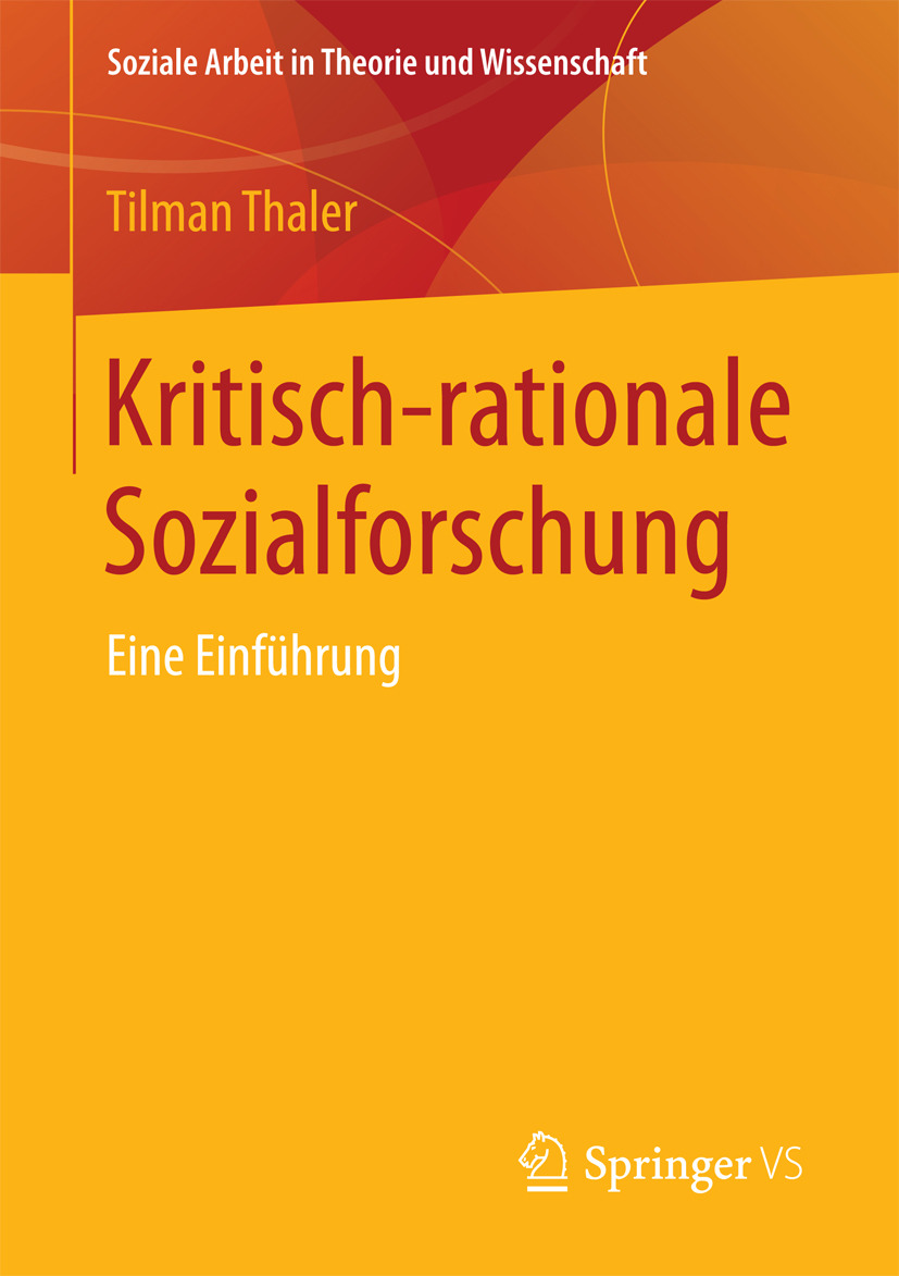 Thaler, Tilman - Kritisch-rationale Sozialforschung, ebook
