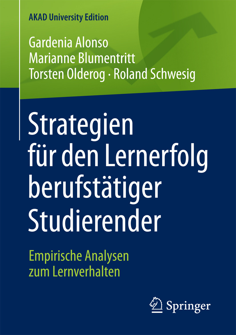 Alonso, Gardenia - Strategien für den Lernerfolg berufstätiger Studierender, ebook