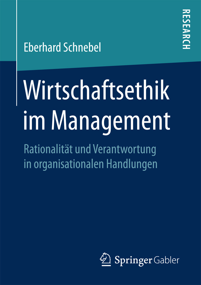 Schnebel, Eberhard - Wirtschaftsethik im Management, ebook