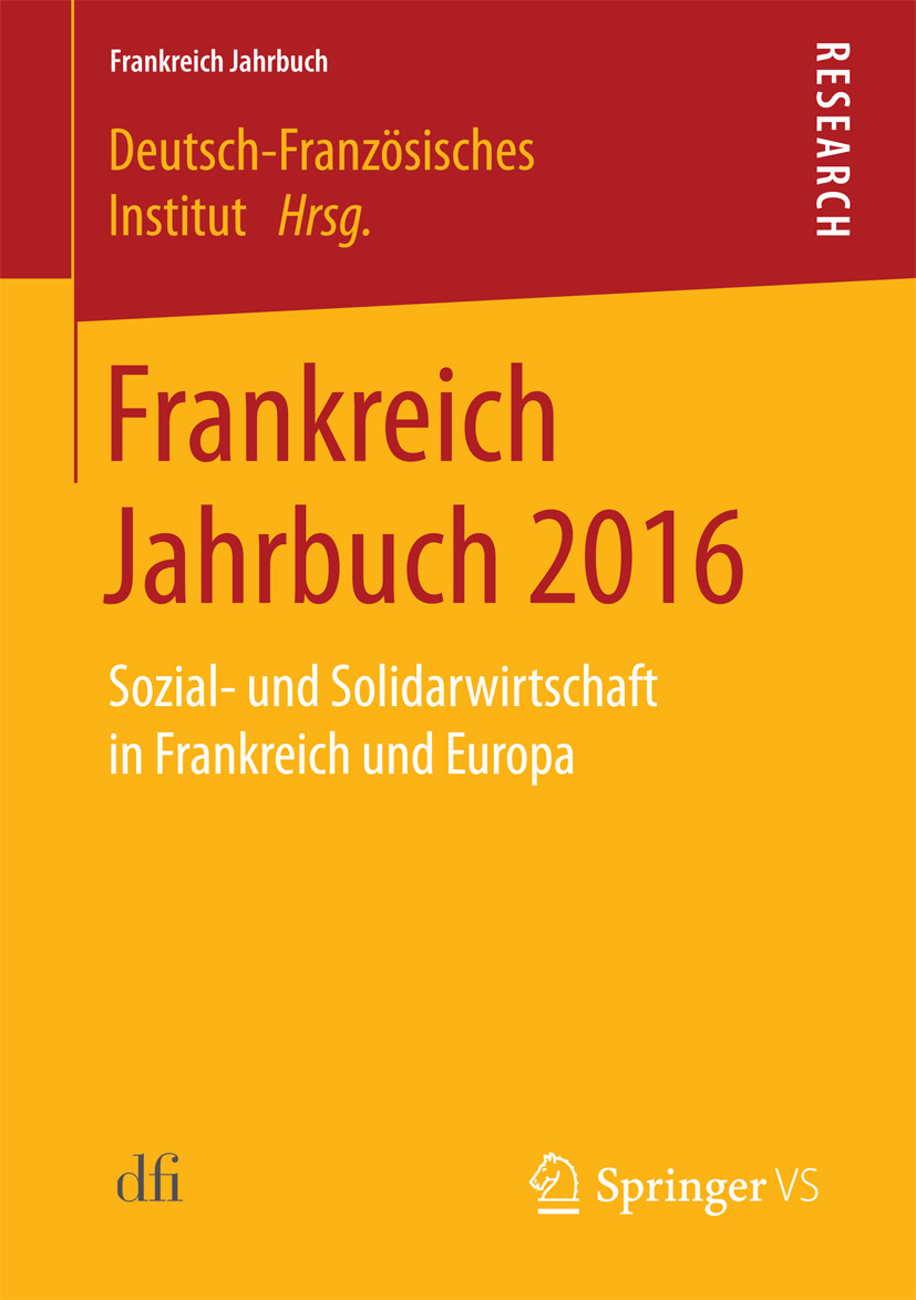 Institut, Deutsch-Französisches - Frankreich Jahrbuch 2016, e-kirja