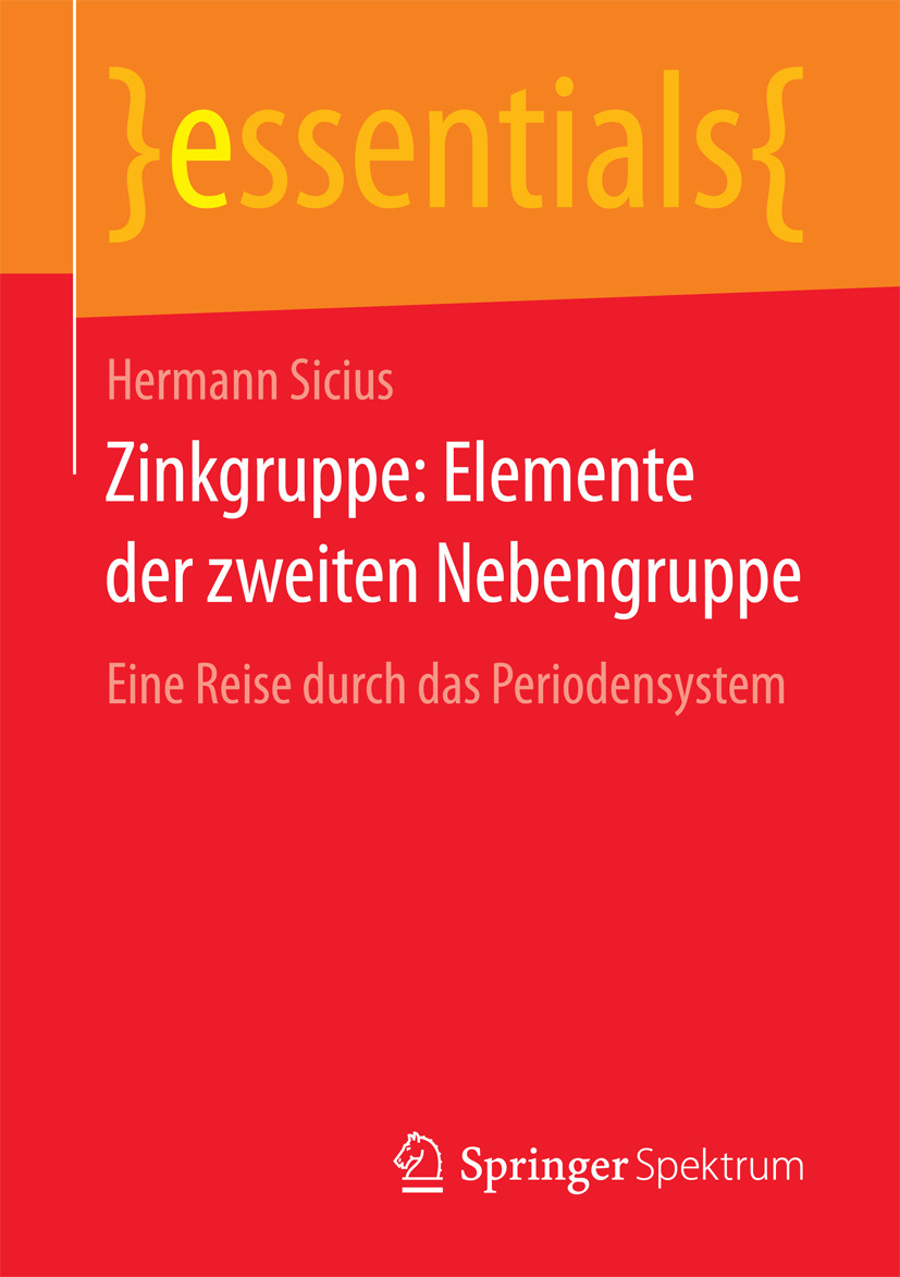Sicius, Hermann - Zinkgruppe: Elemente der zweiten Nebengruppe, e-kirja