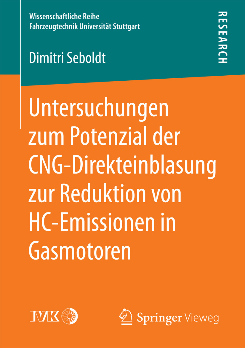 Seboldt, Dimitri - Untersuchungen zum Potenzial der CNG-Direkteinblasung zur Reduktion von HC-Emissionen in Gasmotoren, ebook