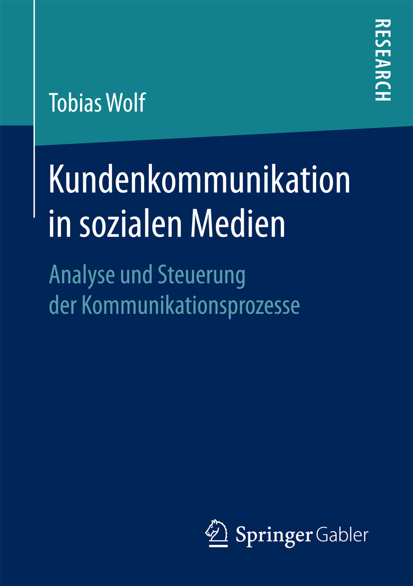 Wolf, Tobias - Kundenkommunikation in sozialen Medien, ebook