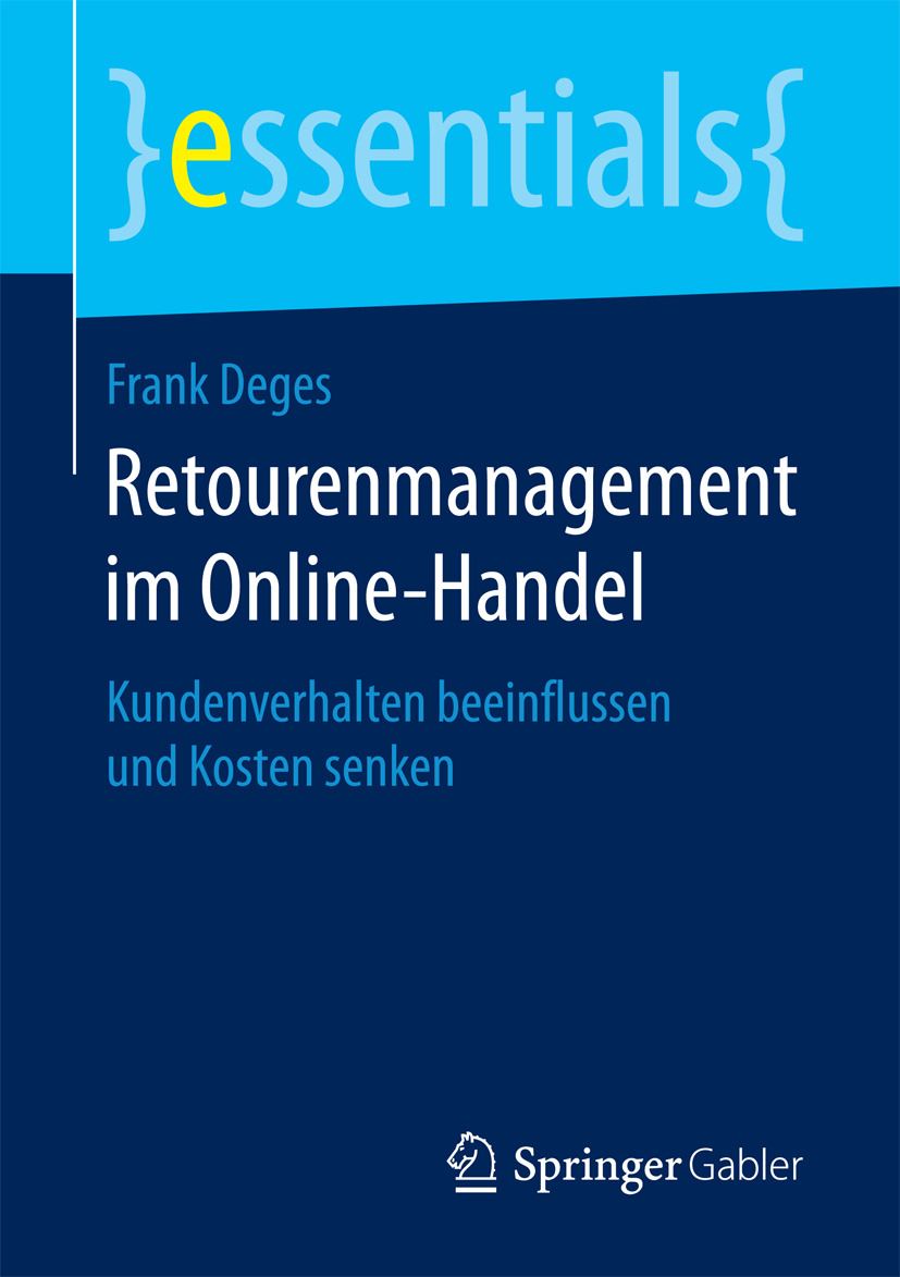 Deges, Frank - Retourenmanagement im Online-Handel, e-kirja