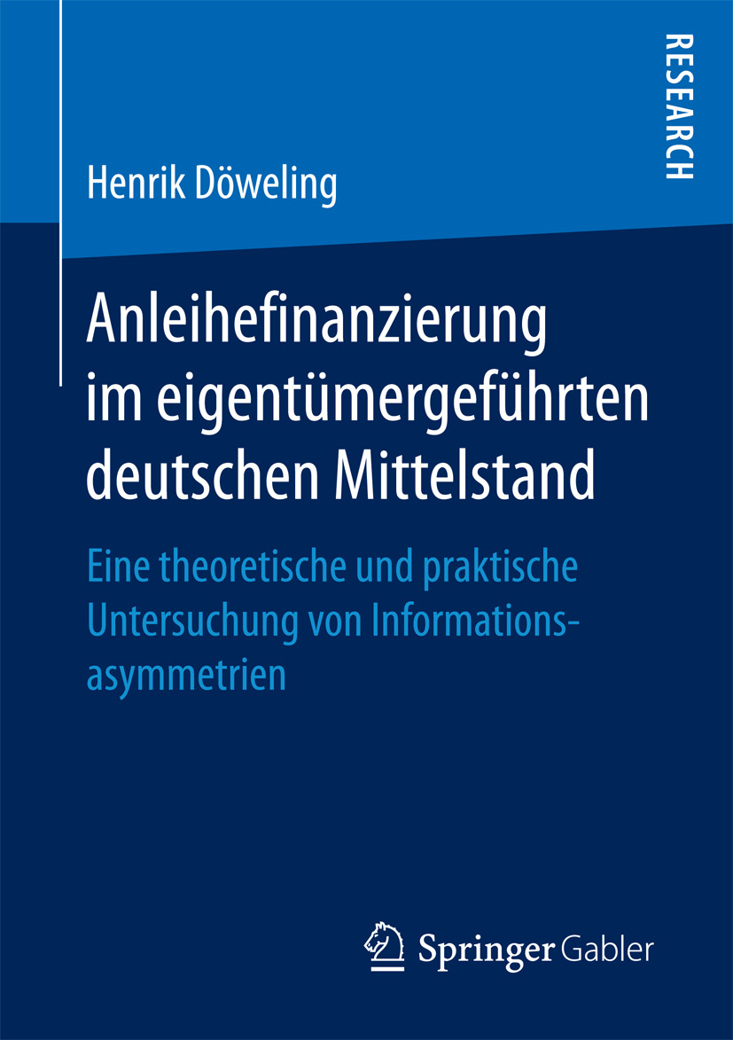 Döweling, Henrik - Anleihefinanzierung im eigentümergeführten deutschen Mittelstand, ebook