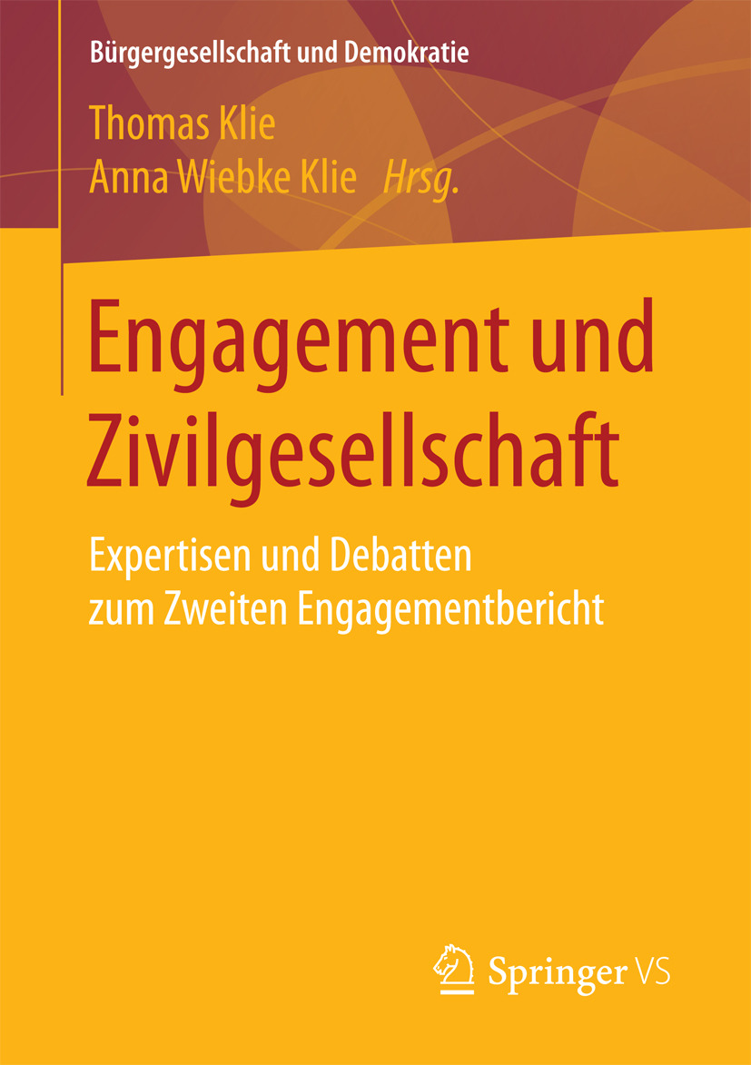 Klie, Anna Wiebke - Engagement und Zivilgesellschaft, ebook